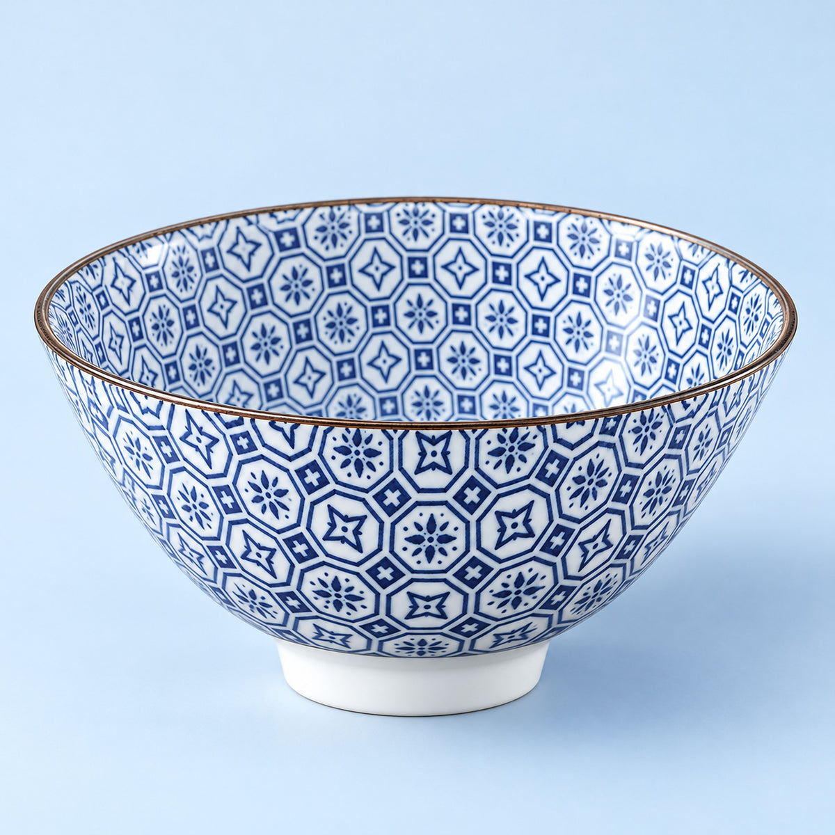 One Small Tiles blue-and-white porcelain tea cup, 70 ml.