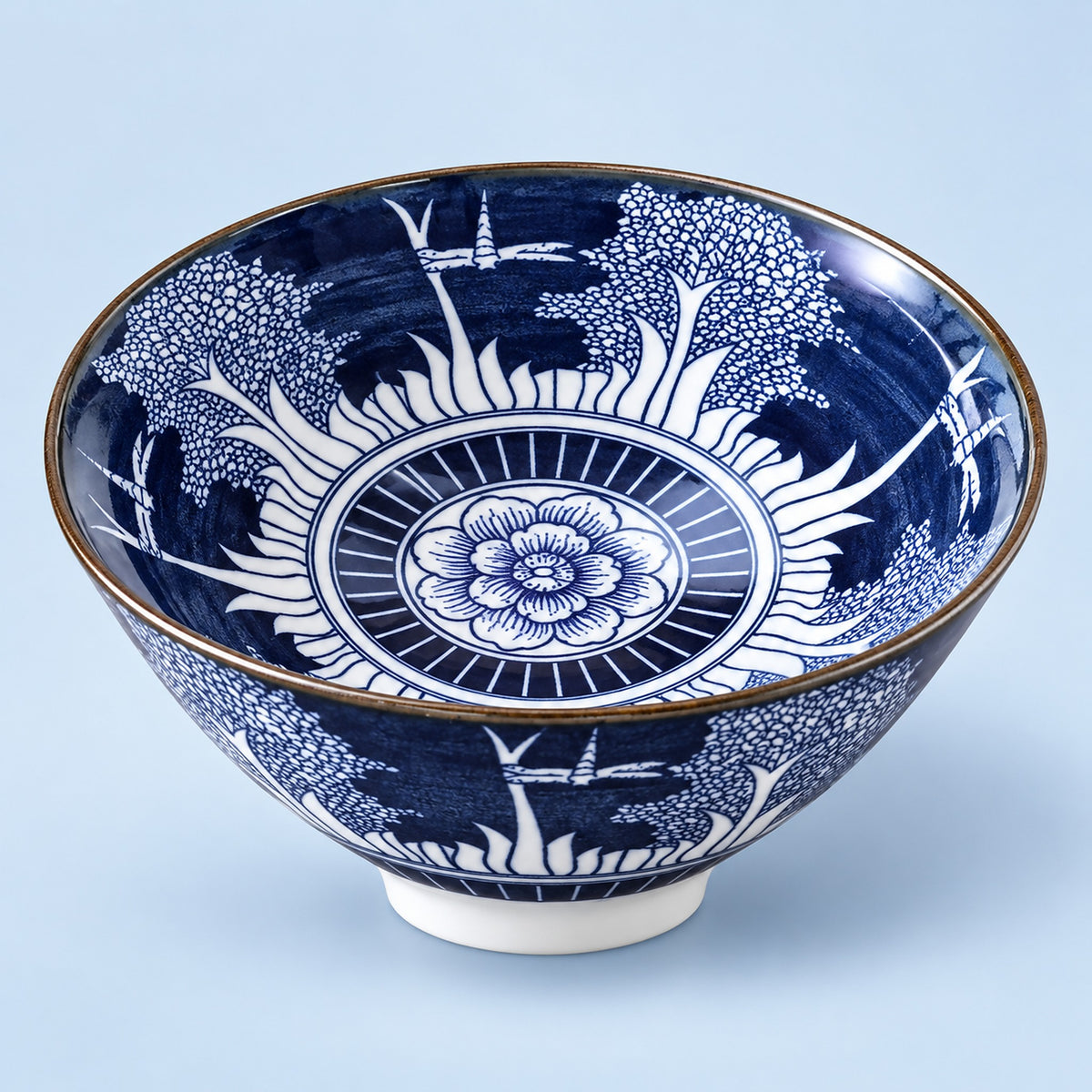 One White Trees blue-and-white porcelain tea cup, 70 ml.
