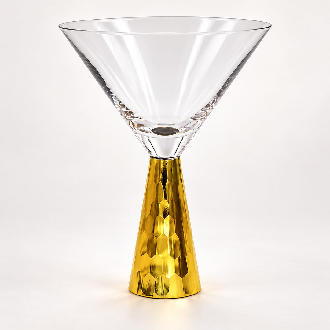 Wine Glass Cups Set Luxuly  Metal Bottom Diamond Red Wine Crystal Party Cup Home Restaurant Cocktail Champagne Drinkware - 1 / 201-300ml variant studio