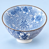 One Tea Medallion blue-and-white porcelain tea cup, 70 ml.