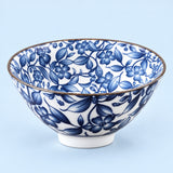 One Flowering Vines blue-and-white porcelain tea cup, 70 ml.