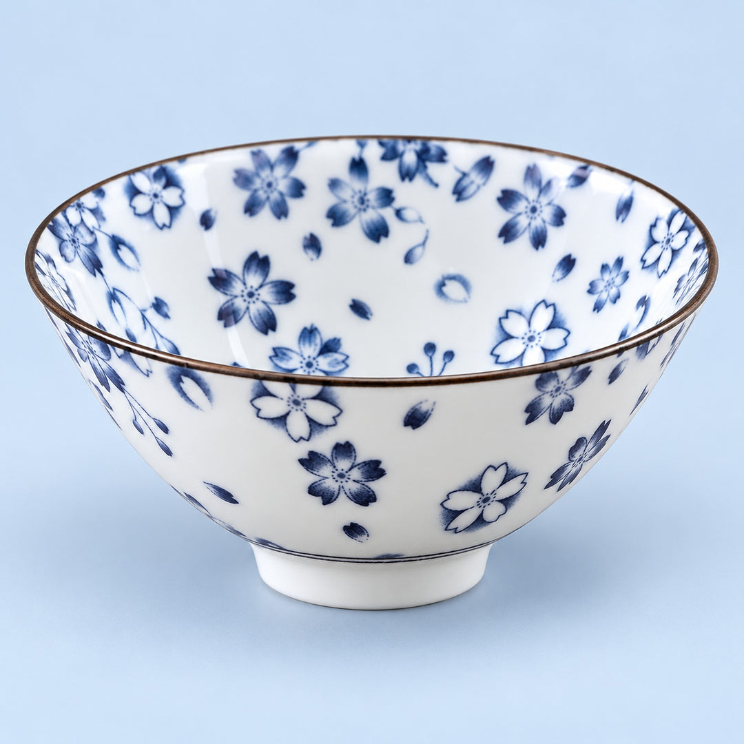 One Blossom Scatter blue-and-white porcelain tea cup, 70 ml.