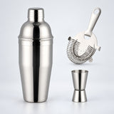 Silver Bar Set Of 3 cocktail bar tool variant studio image