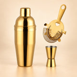 Gold Bar Set Of 3 cocktail bar tool variant studio image