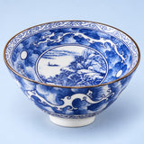 One Boat and Clouds blue-and-white porcelain tea cup, 70 ml.
