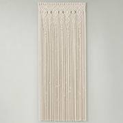 Macrame Door Curtain, 2 Patterns, 90 to 150 cm Wide - Pattern A
