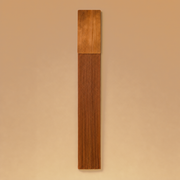 Wood Top Cord Panel, 15 x 100 cm, 5 Colors - Rust