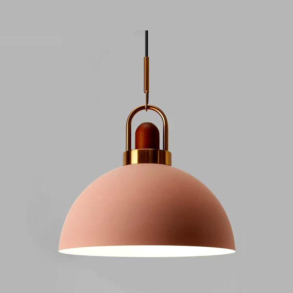 Metal Pendant Light, Colorful E27 Kitchen Pendant Light Fixture - Pink Style 1 variant studio v2