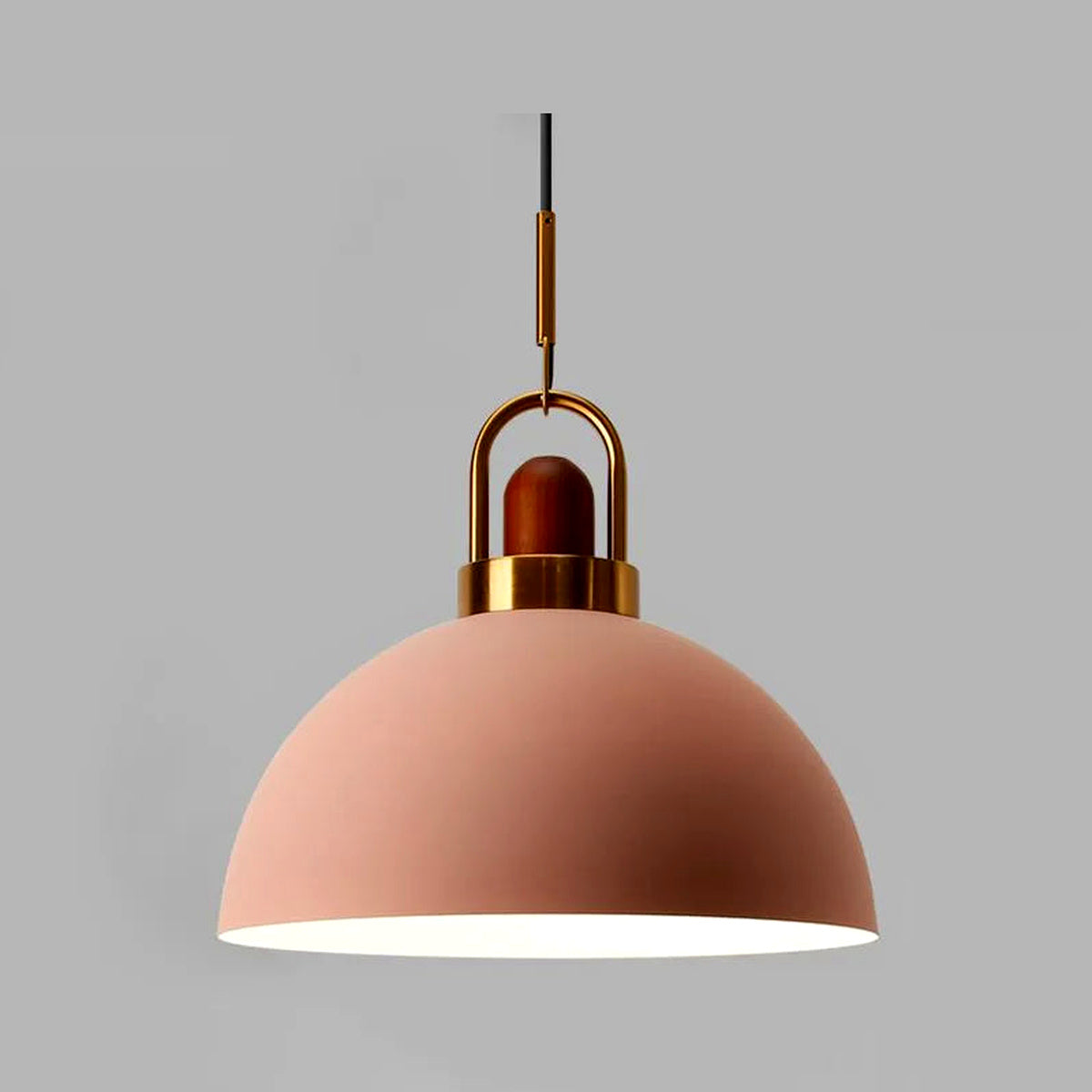 Metal Pendant Light, Colorful E27 Kitchen Pendant Light Fixture - Pink Style 1 variant studio v2