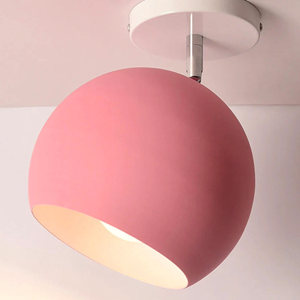 Modern Ceiling Light, Adjustable Ball LED Hallway Fixture, 4 Colors - Pink variant studio v2