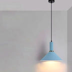 Metal Pendant Light, Colorful E27 Kitchen Pendant Light Fixture - Light Blue Style 2 variant studio v2