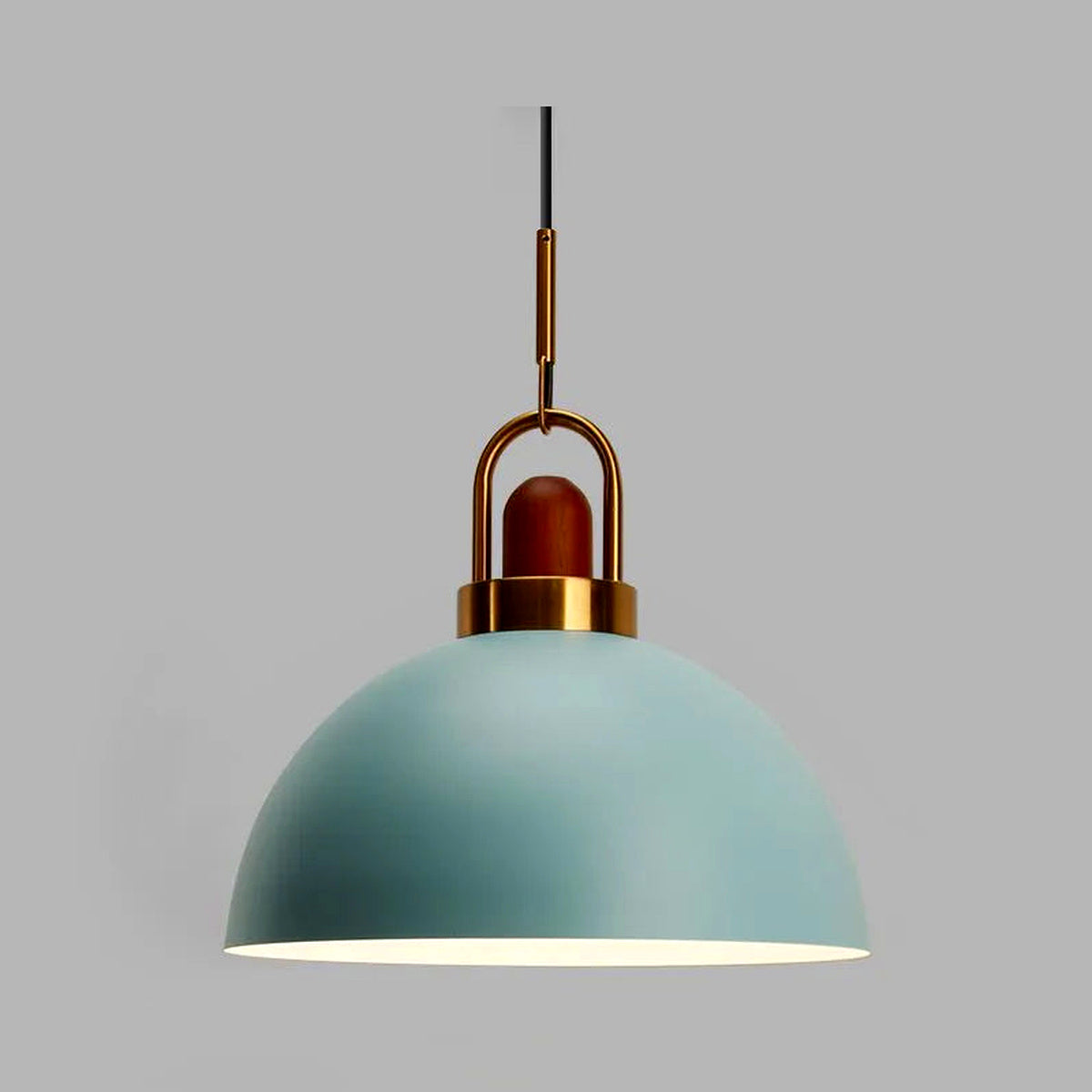Metal Pendant Light, Colorful E27 Kitchen Pendant Light Fixture - Light Blue Style 1 variant studio v2