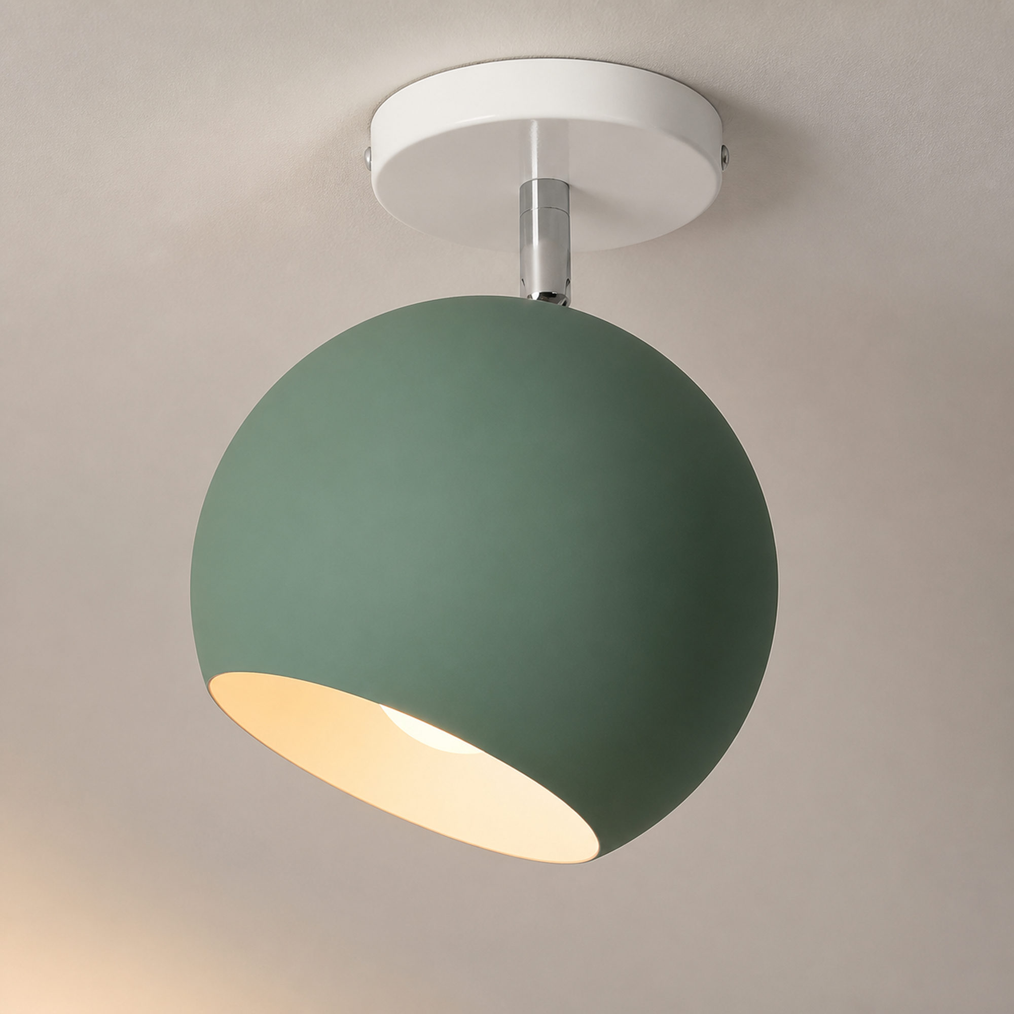 Modern Ceiling Light, Adjustable Ball LED Hallway Fixture, 4 Colors - Green variant studio v3 Codex