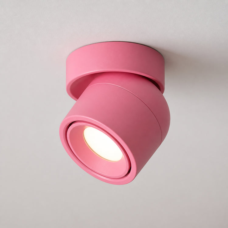 Adjustable Ceiling Spotlight, Surface Mounted LED Downlight, CRI 98 - Pink variant studio v3 Codex