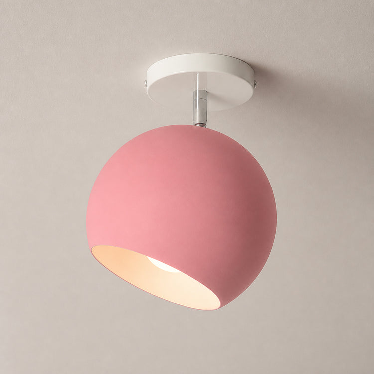 Modern Ceiling Light, Adjustable Ball LED Hallway Fixture, 4 Colors - Pink variant studio v3 Codex