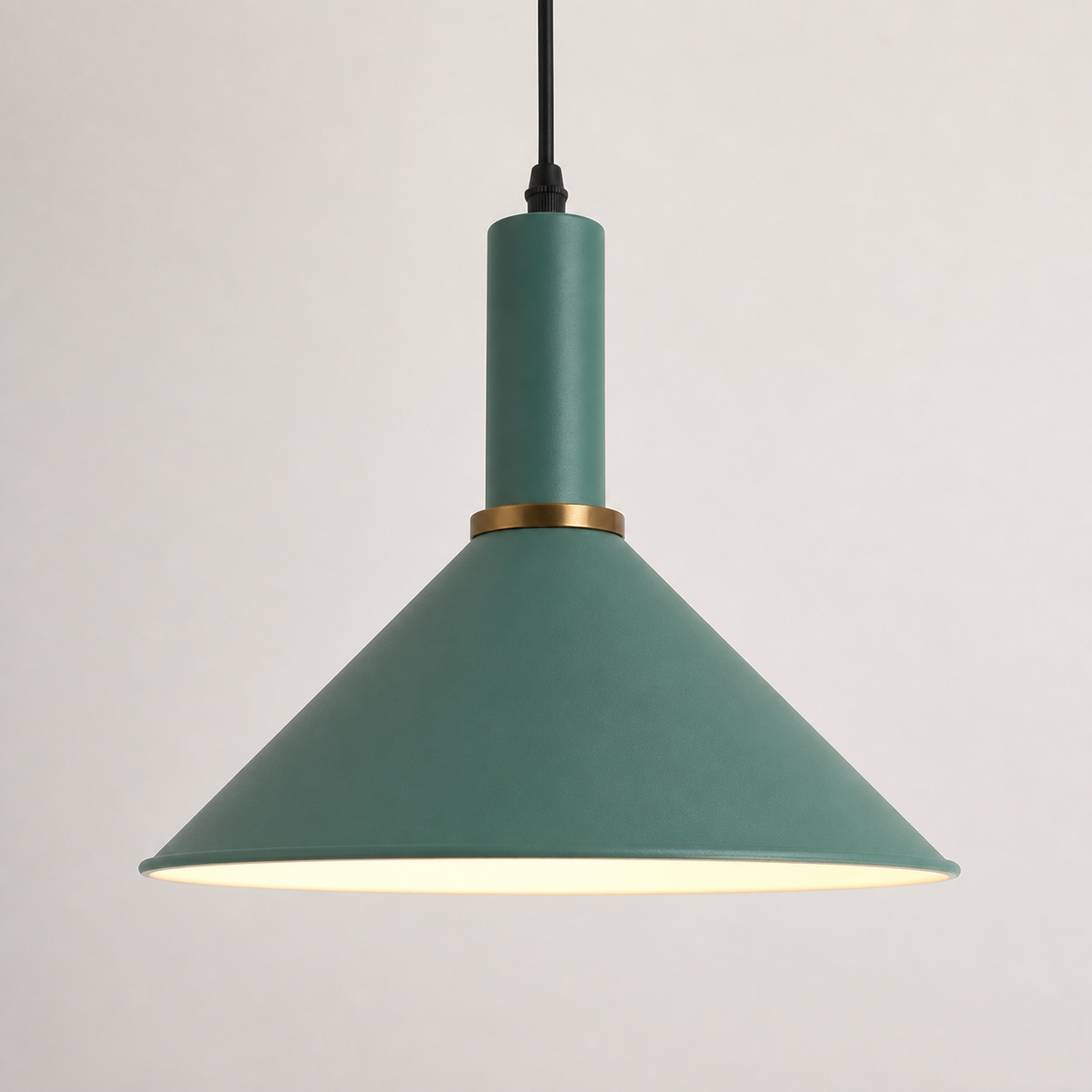 Metal Pendant Light, Colorful E27 Kitchen Pendant Light Fixture - Green Style 2 variant studio v3 Codex