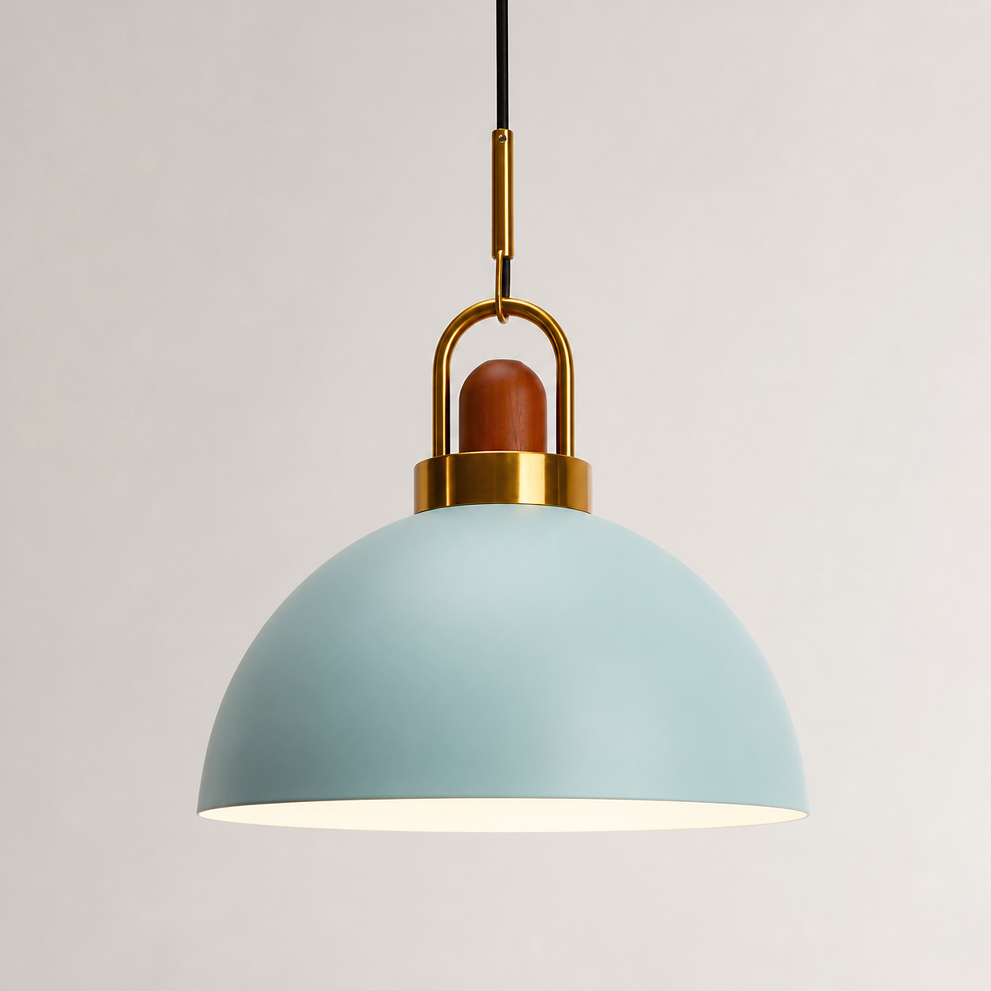 Metal Pendant Light, Colorful E27 Kitchen Pendant Light Fixture - Light Blue Style 1 variant studio v3 Codex