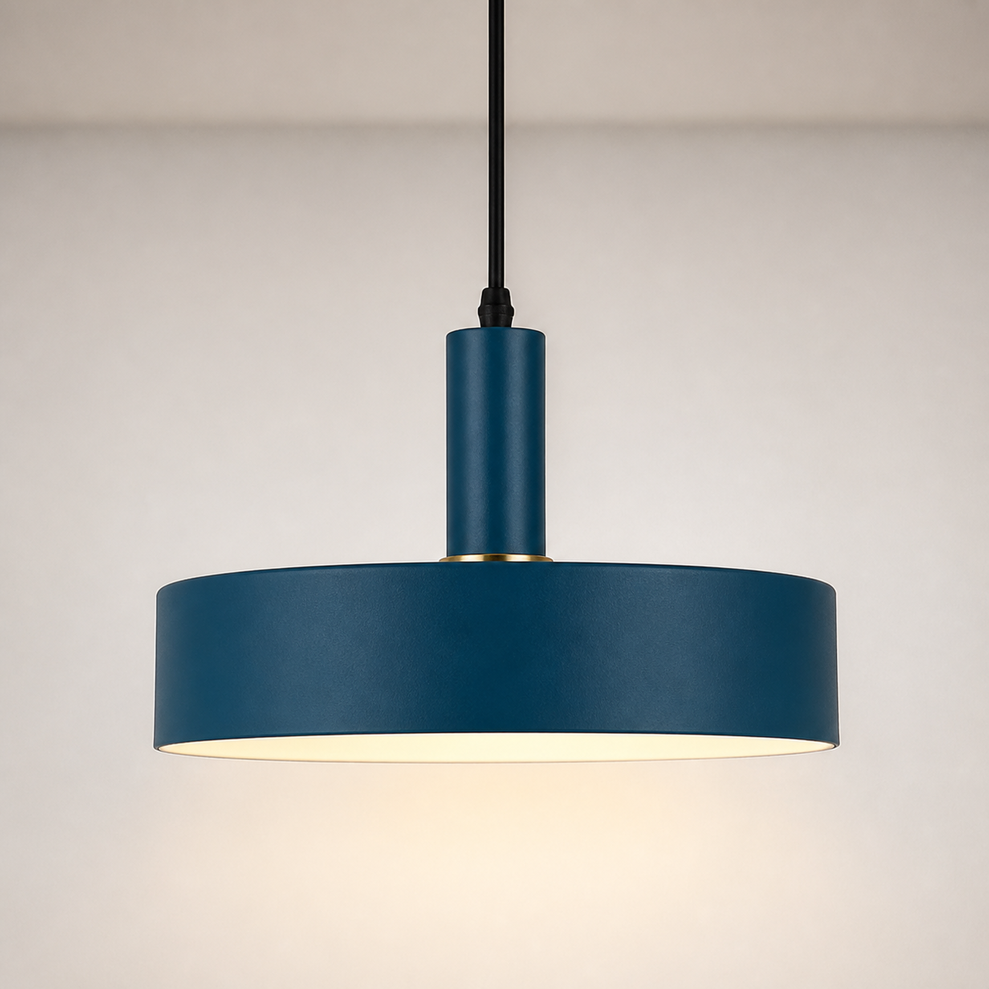 Metal Pendant Light, Colorful E27 Kitchen Pendant Light Fixture - Dark Blue Style 4 variant studio v3 Codex