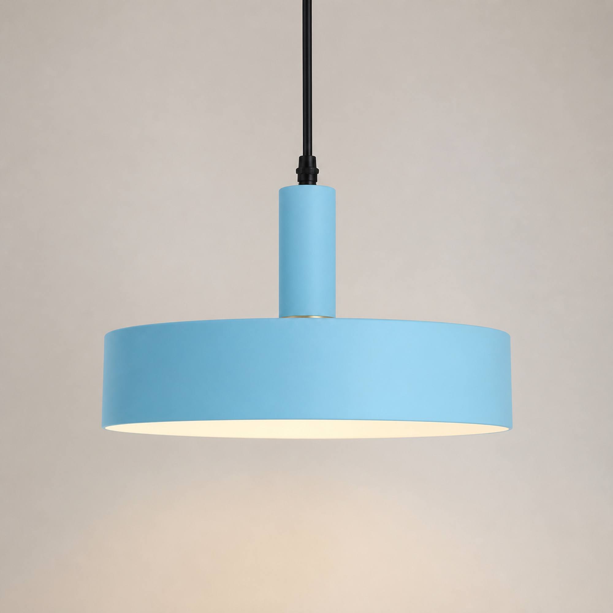 Metal Pendant Light, Colorful E27 Kitchen Pendant Light Fixture - Light Blue Style 4 variant studio v3 Codex