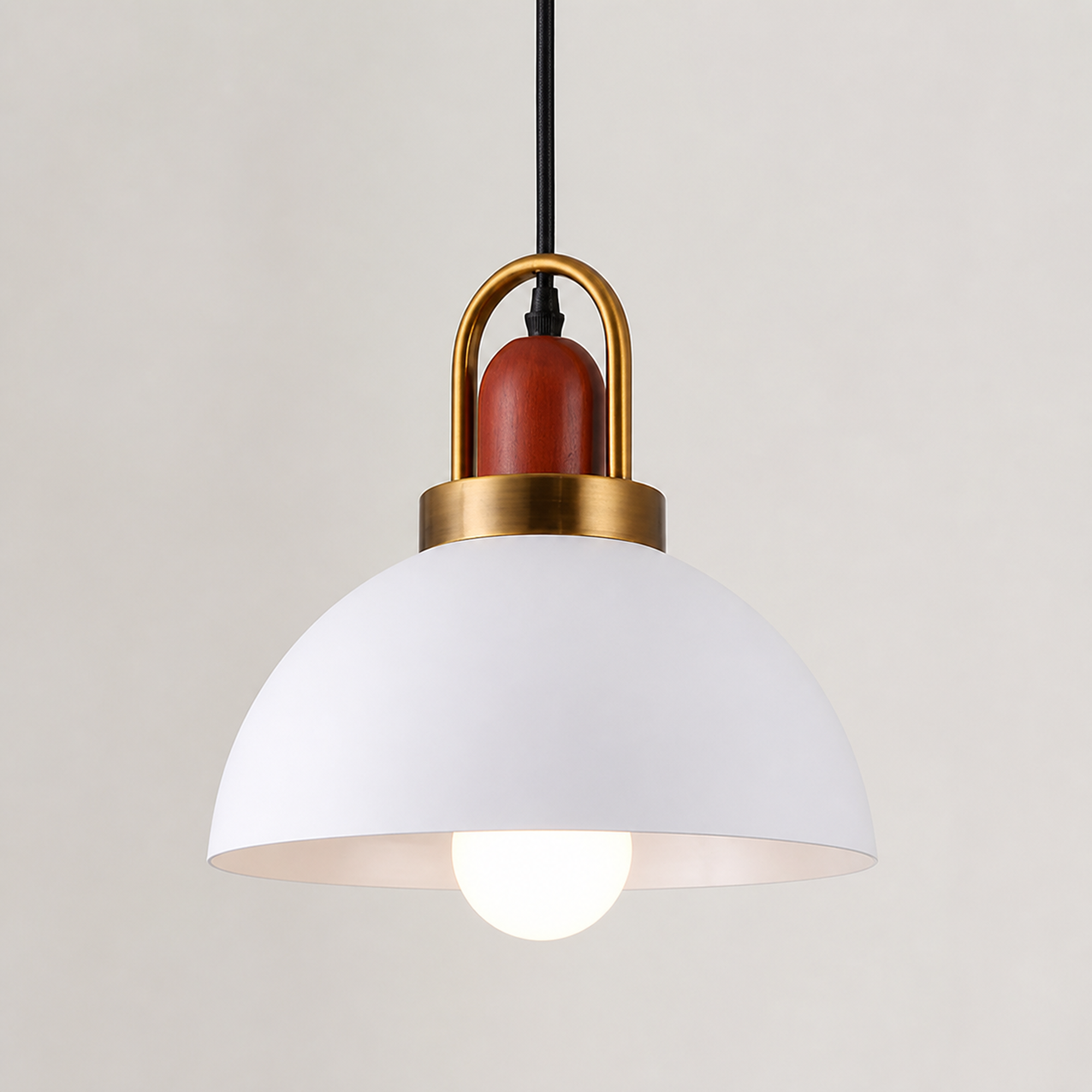 Metal Pendant Light, Colorful E27 Kitchen Pendant Light Fixture - White Style 1 variant studio v3 Codex