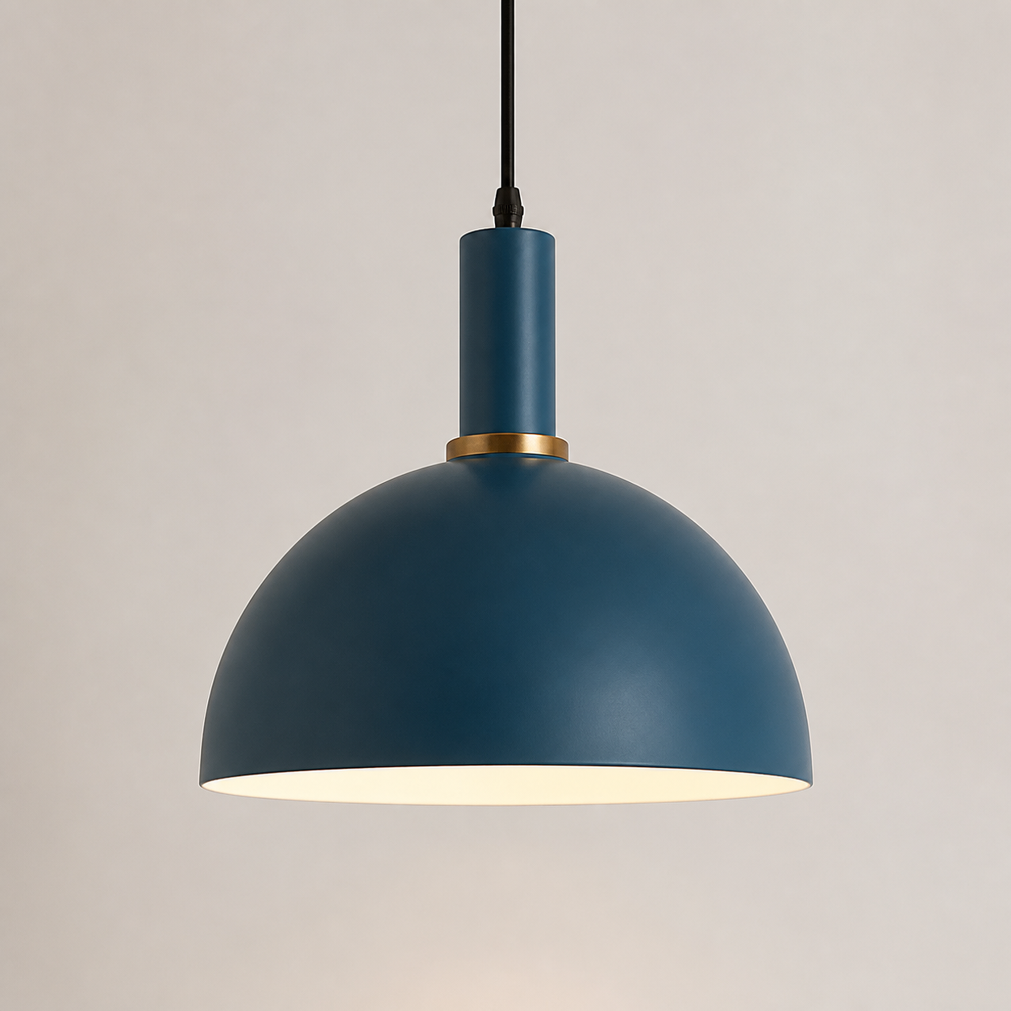 Metal Pendant Light, Colorful E27 Kitchen Pendant Light Fixture - Dark Blue Style 3 variant studio v3 Codex
