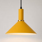 Nordic E27 Metal Pendant Light - Style 2 - Yellow variant